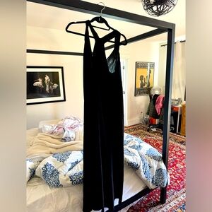 Black women’s maternity silk dress. Worn a handful of times.